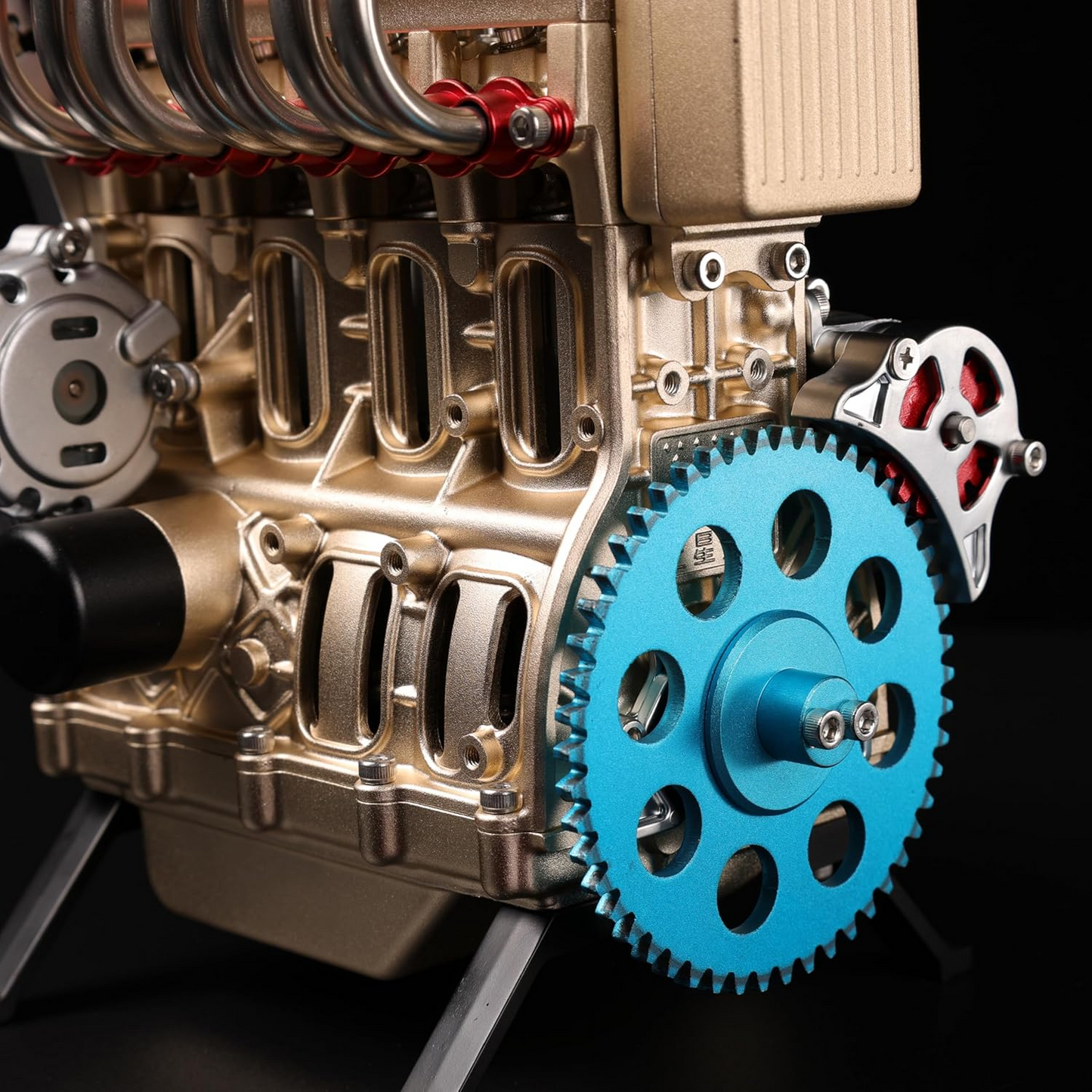 🔥HOT SALE🏎️🛠️The Ultimate Desktop Masterpiece: Miniature V8 Small-Block Static Model Kit