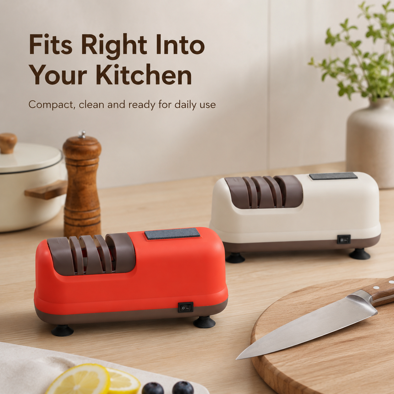 šŖ Electric Knife Sharpener for Razor-Sharp Kitchen Blades in Secondsā”