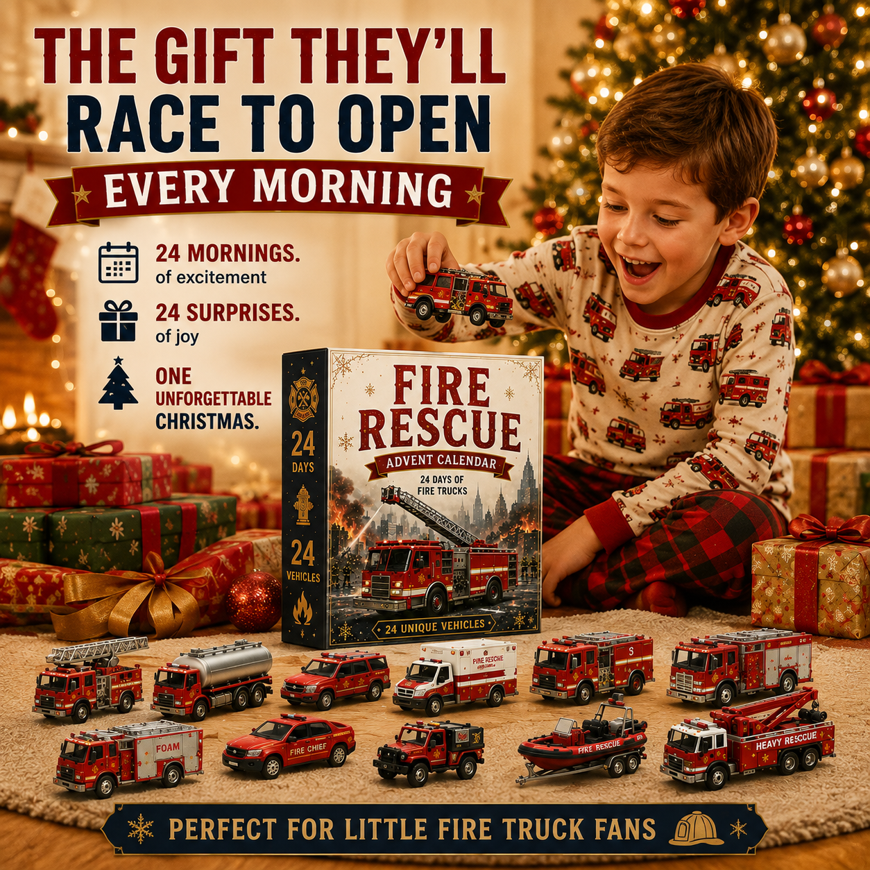 🚒Fire Rescue 24-Day Advent Calendar