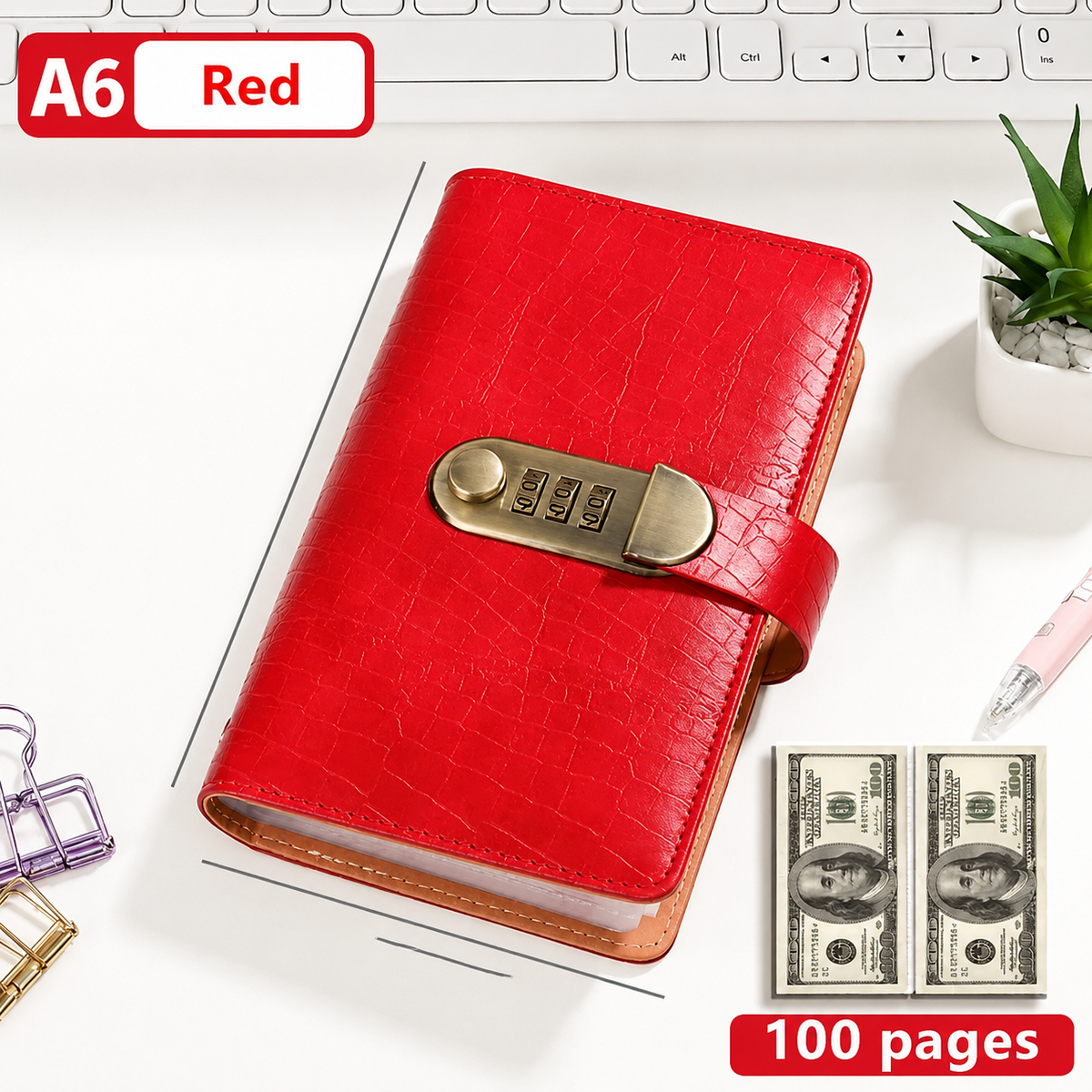 π΅100 Transparent Pocket Currency Collectors Album