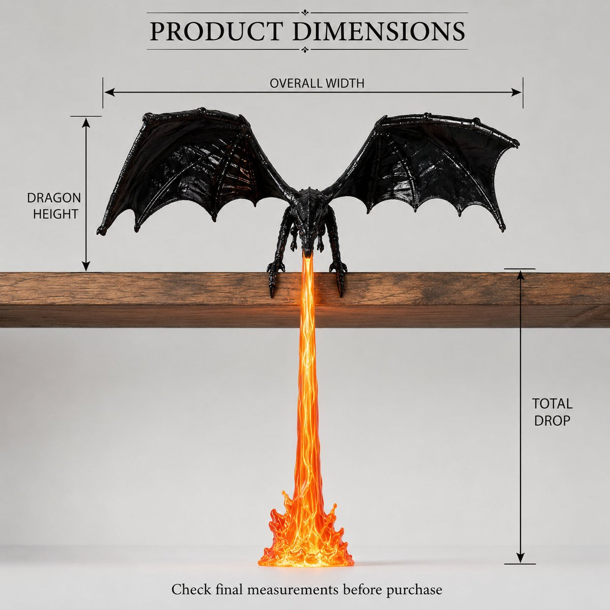🔥Limit Time 50% OFF 🐉 Dragon Shelf Light for Fantasy Book Lovers 📚