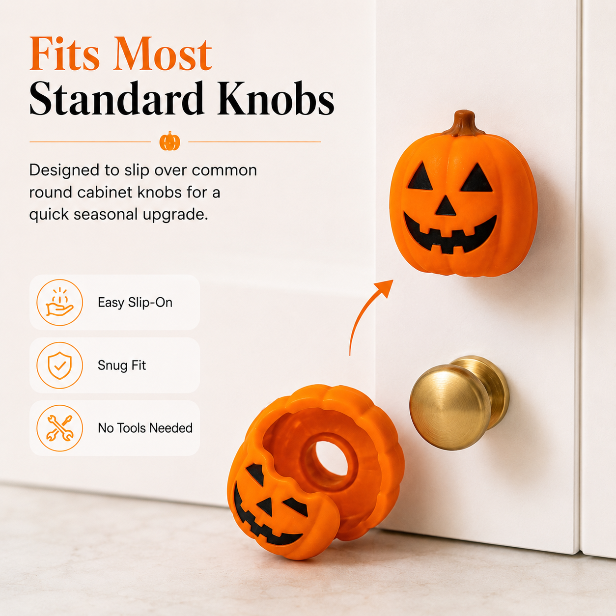 🎃FLASH SALE 55% OFF🧡 Pumpkin Cabinet Knob Covers