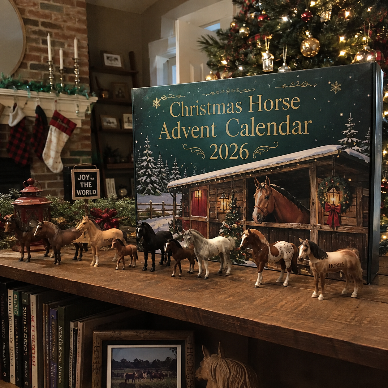 π΄ Christmas Horse Advent Calendar--24 Days of Horse Friends & Holiday Memories π
