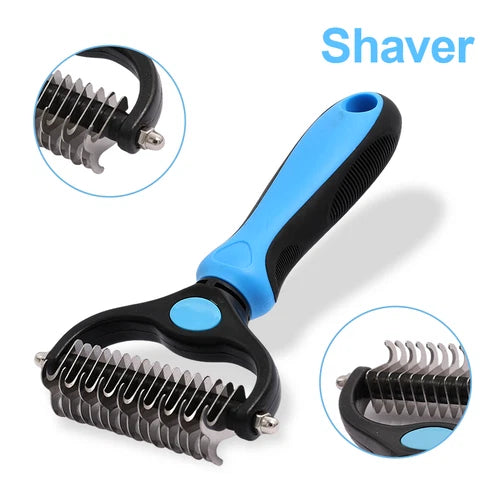 🐶✨ Pet Pro Grooming Tool – Professional Deshedding & Dematting Brush for Dogs & Cats | Easy Hair Removal