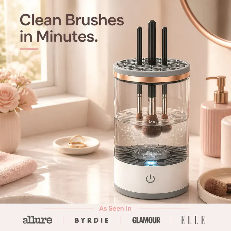 Electric Makeup Brush Cleaner & Dryer – All-in-One Cleaning Tool