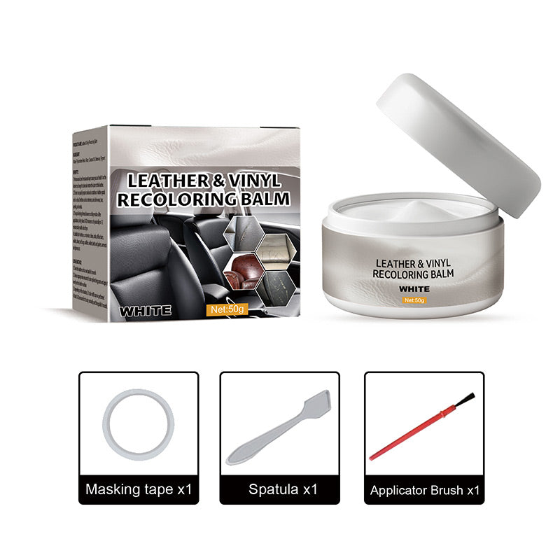 Leather Repair Paste – Fills scratches & scuffs, restores texture. Available in multiple colours. Save your favourite sofa! 💺🛡️