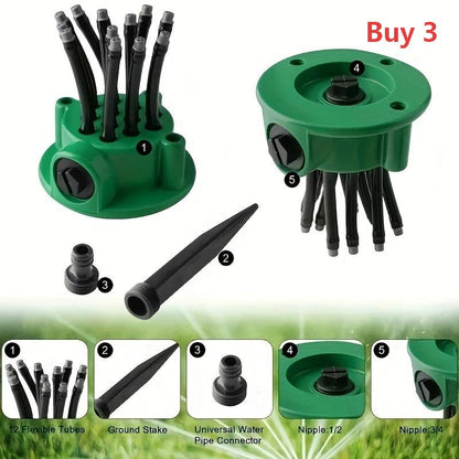 🥳2026 HOT SALE🥳💞50K+ SOLD!🌸🔄 50% OFF! Precision Irrigation Sprinkler – 360° multi‐directional, custom spray patterns. Gentle on delicate plants. Save water, grow better. 🌱✅