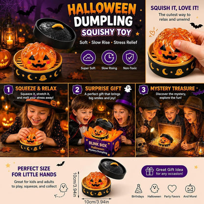 🎃 Halloween Early Bird Sale 50% Off 🐣 Cute Halloween Scary Ghost Maruko Squeeze Toy Set