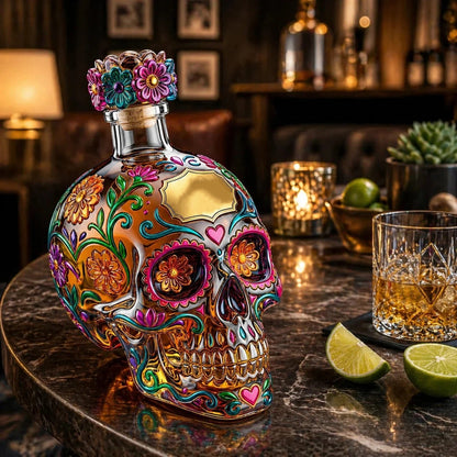 ⚡Hot Sales 49% OFF🔥Day of the Dead Limited Edition Tequila Bottle
