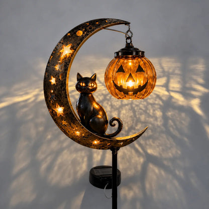 🎃 Shop Early for Halloween! 49% OFF Pumpkin Moon Garden Stake Light