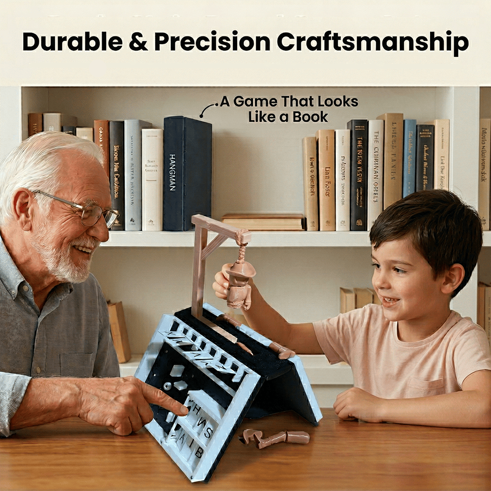 🔥LAST DAY 49%OFF 📚 Vintage Game Set: Enjoy a sophisticated game night and store it away elegantly in a compact book case.