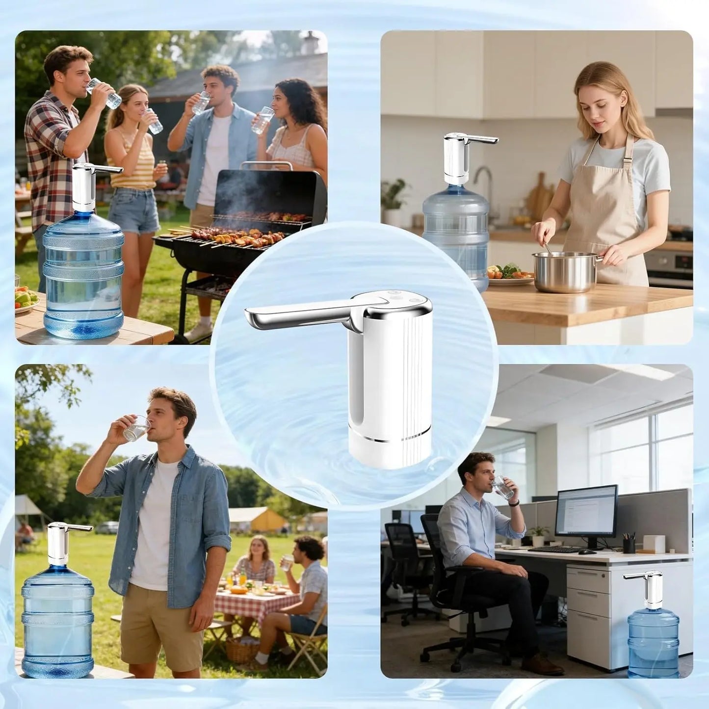 💥LIMITED TIME 55% OFF🚰 One-Touch Water Pump