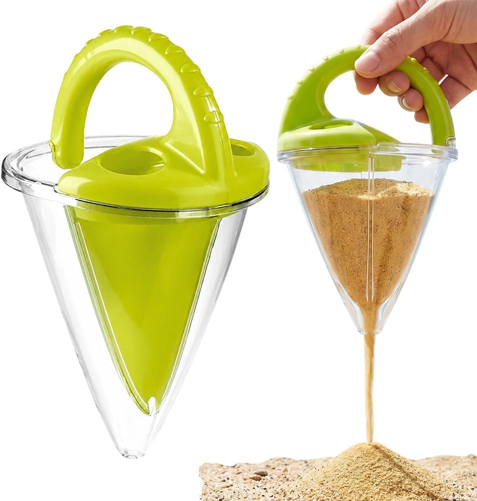Hot Sale🏖️ Kids Sand & Water Funnel Toy with Sifting Shovel – Keeps Kids Busy All Afternoon 🌊