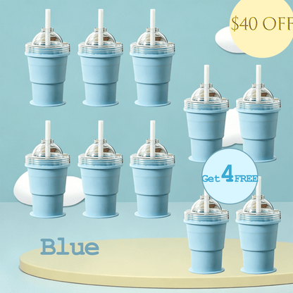 🧊55% OFF TODAY🥤 Foldable Ice Cup with Built-In Ice Ball Mold