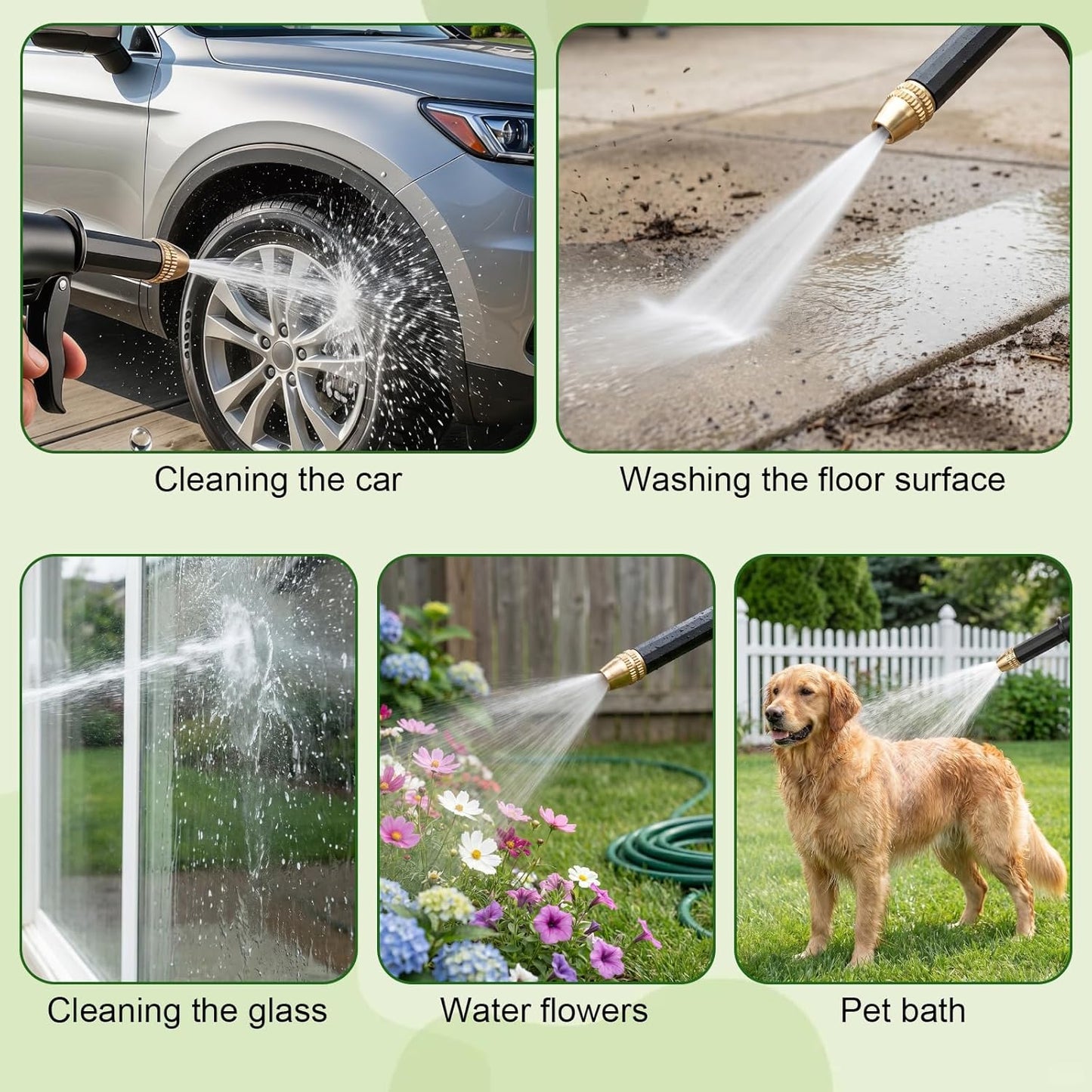 🚿💦 Portable High Pressure Water Sprayer – Powerful Cleaning Made Easy