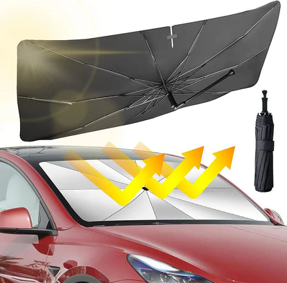 🔥 Summer parking savior special offer! Foldable Car Umbrella✨