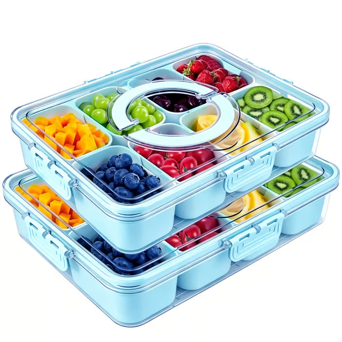 🍱 Air-Tight Snackle Box Container (8 Compartments)