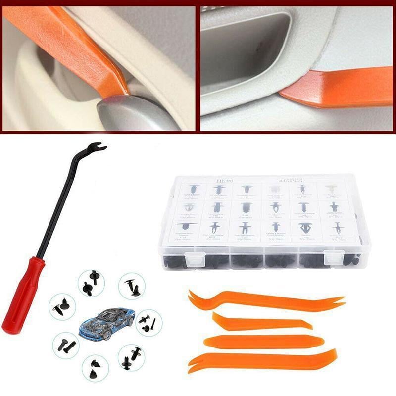 🔧🚗 625PCS Car Fastener Box Set – Universal Auto Clips Assortment 📦