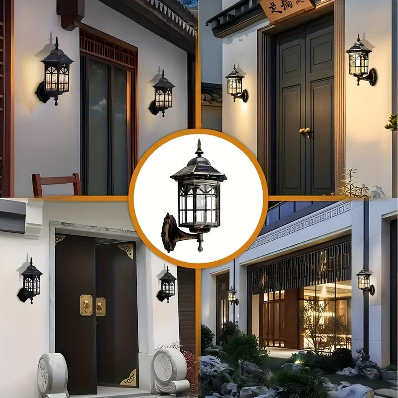 🔥LAST DAY 50% OFF🏡✨ Vintage Solar Motion Sensor Wall Light | IP65 Waterproof Outdoor Garden & Patio Lantern ☀️