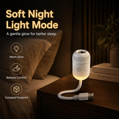 🎁Hot Sale 50% OFF🔥USB Star Projector Lamp, Galaxy Projection & Bedside Night Light🌌