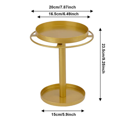 🕶️✨360° Rotating Sunglasses Organizer Stand — Eyewear Rack with Tray
