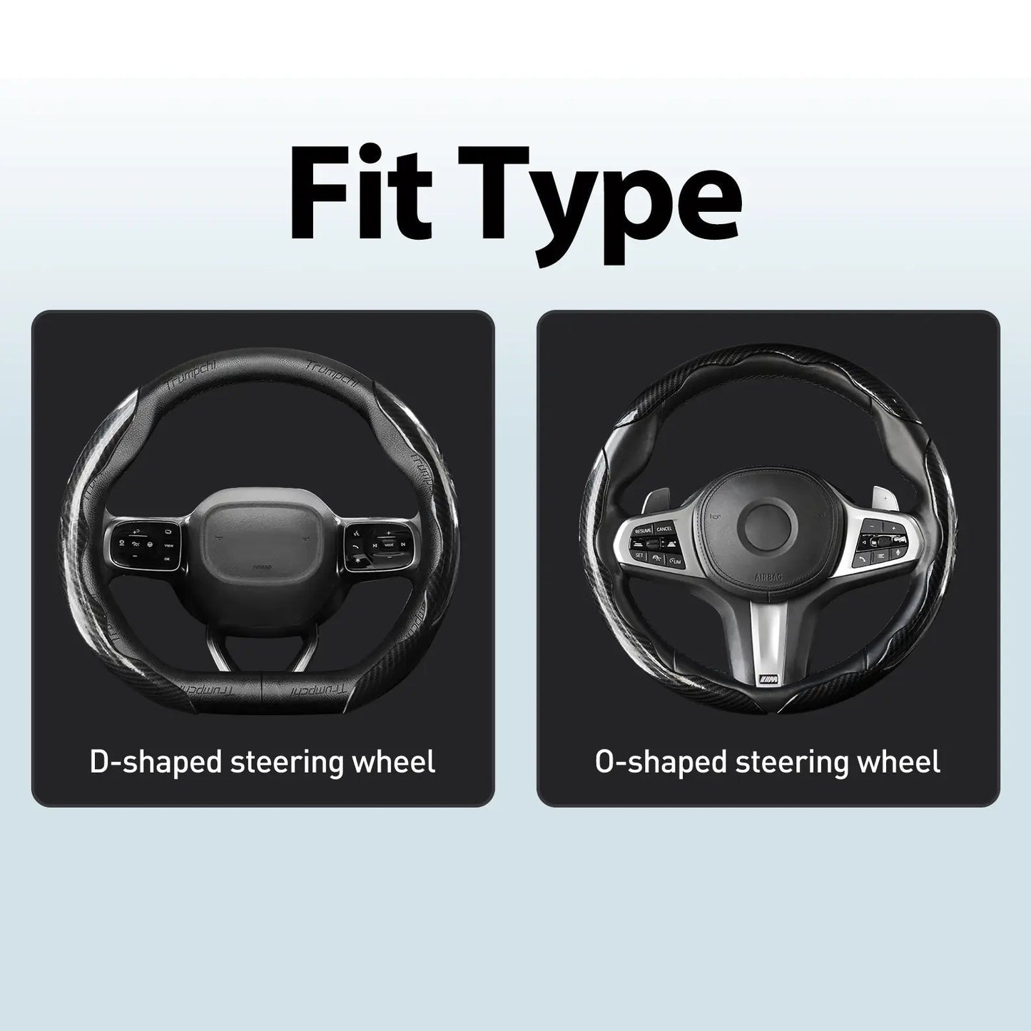 ⚡ FLASH SALE🚗Universal Comfort Grip Steering Wheel Cover