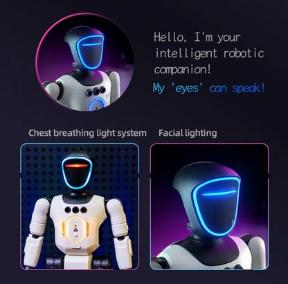 Next-Gen Humanoid AI Robot | Full-Body Flexible Joints & Smart Interactive Control