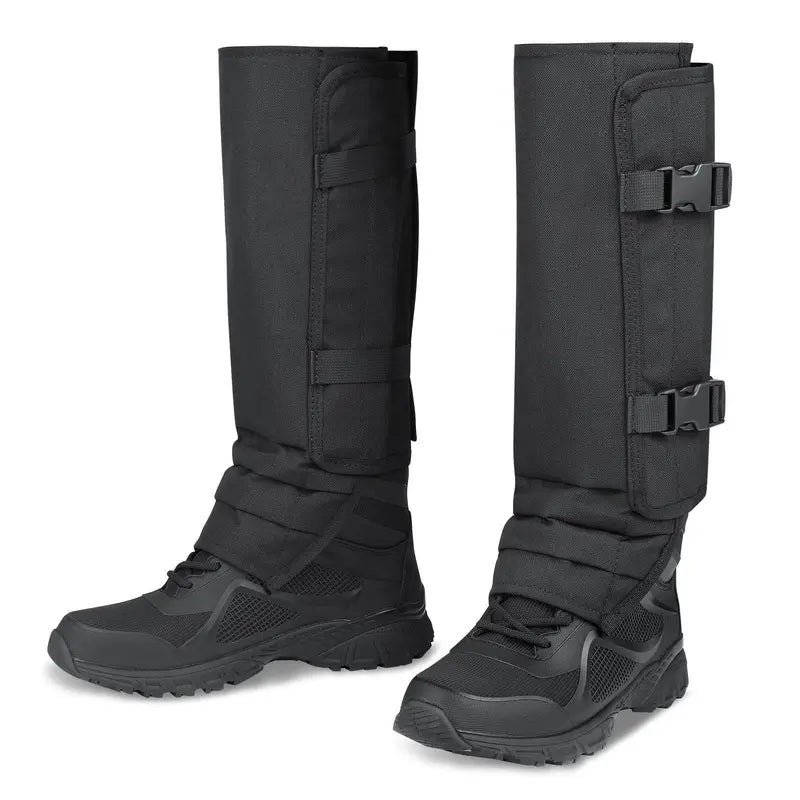 Unisex Adjustable Outdoor Snake-Resistant Leg Gaiters, Abrasion-Resistant Durable Fabric Protective Gear for Hunting, Hiking