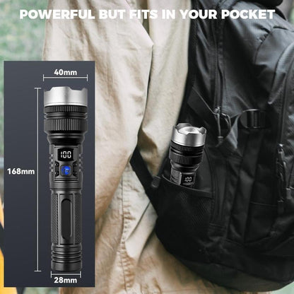 🔦2-in-1 Strong Flashlight (Power Bank)