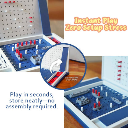 🔥LAST DAY 49%OFF 📚 Vintage Game Set: Enjoy a sophisticated game night and store it away elegantly in a compact book case.