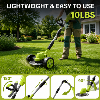🌿55% OFF TODAY🔋3-in-1 Cordless Grass Trimmer with 2 Batteries