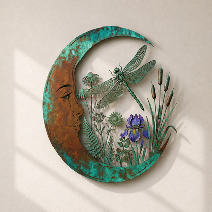 ✨🌙Moon Fairy Wall Decor – 5 Nature-Inspired Designs