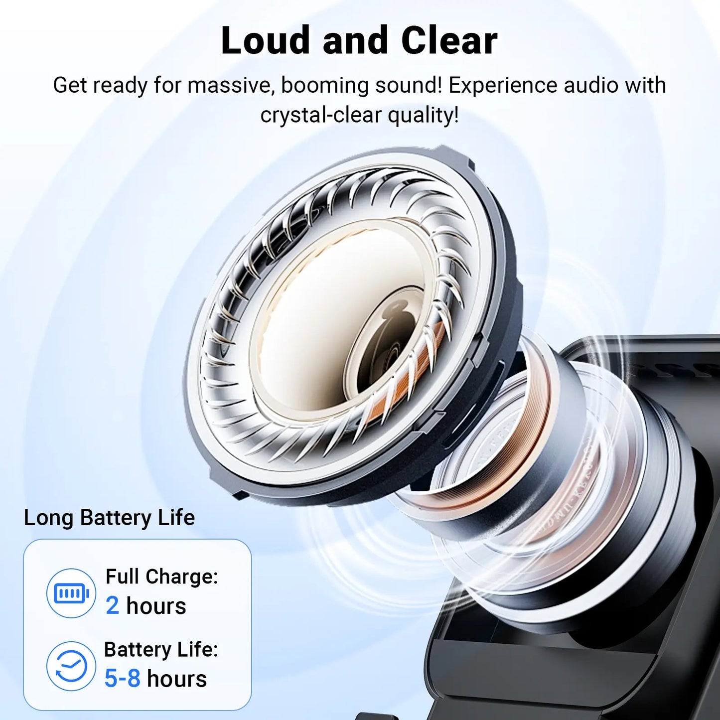 🔥HOT SALE 55% OFF📱5-in-1 Wireless Speaker Phone Stand with Power Bank