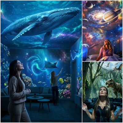 🛸5D IMMERSIVE PROJECTOR