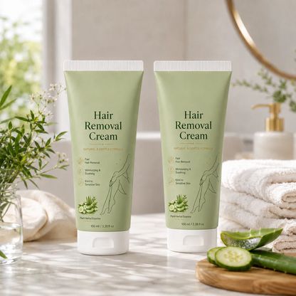 LAST DAY -BUY 1 GET 1 FREE🤩  Painless Depilatory Cream – No Razor Bumps, No Harsh Odor