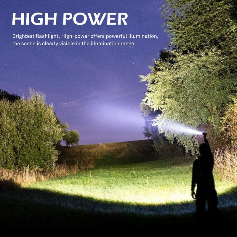 🔦2-in-1 Strong Flashlight (Power Bank)