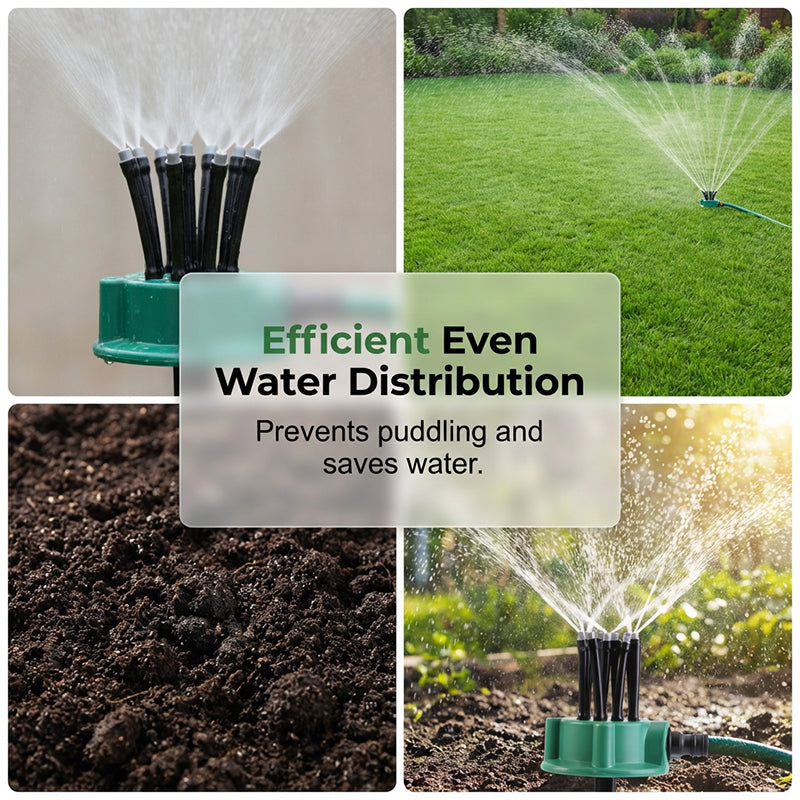 🥳2026 HOT SALE🥳💞50K+ SOLD!🌸🔄 50% OFF! Precision Irrigation Sprinkler – 360° multi‐directional, custom spray patterns. Gentle on delicate plants. Save water, grow better. 🌱✅