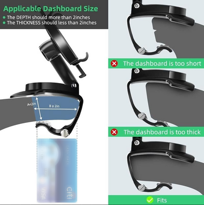 🔥2026 Limited Time Sale - 50% OFF🔥360° Universal Phone Holder | Multi-Angle Adjustable Stand for All Devices🚗