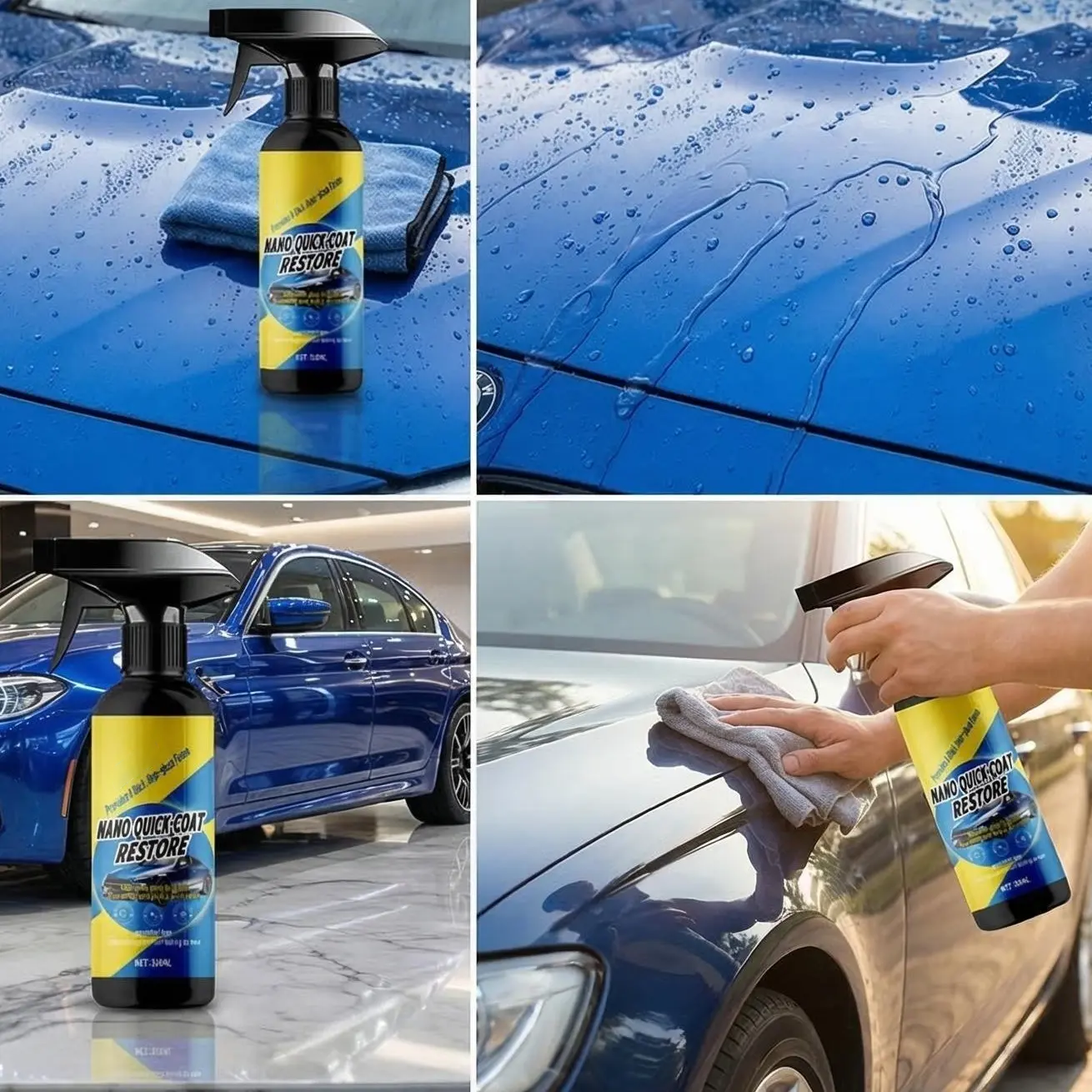 🔥LAST DAY 50% OFF🚗Car Nano Coating Repair – Repels Dust & Water, High Gloss, Lasts Through Repeated Applications