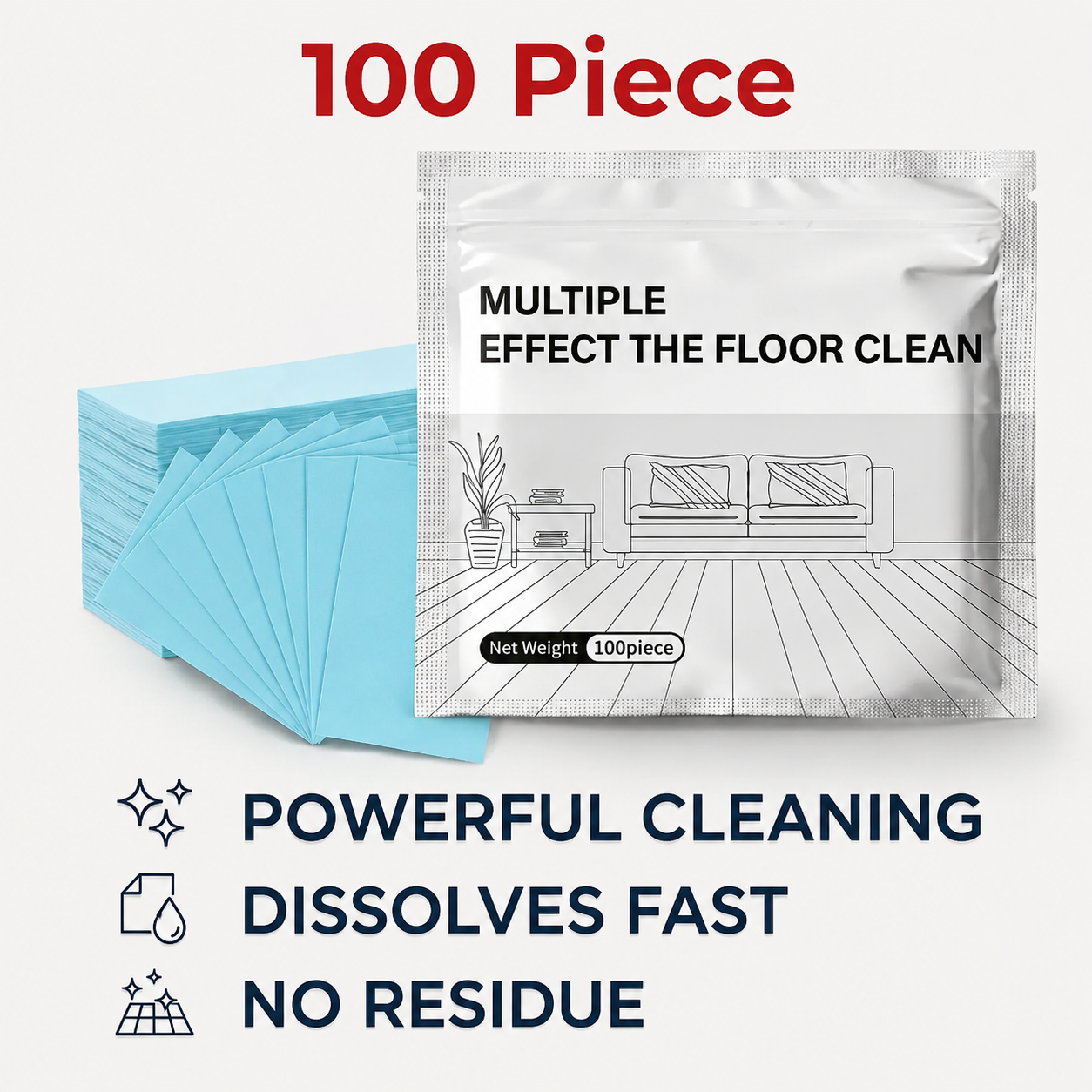 🫧Last Day 70% OFF🫧Multi-Surface Antibacterial Cleaner for Hardwood, Tile & Laminate