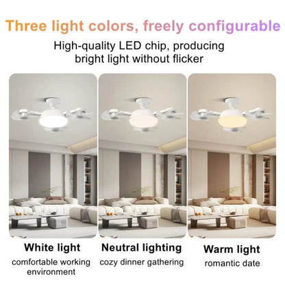 2-in-1 E27 Ceiling Fan Light with Remote Control