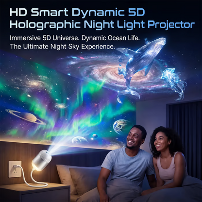 ⏰Last day Promotion🔥Night Light Projector - Smart Holographic Star Projector