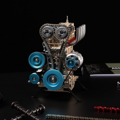 🔥HOT SALE🏎️🛠️The Ultimate Desktop Masterpiece: Miniature V8 Small-Block Static Model Kit