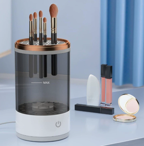 Electric Makeup Brush Cleaner & Dryer – All-in-One Cleaning Tool
