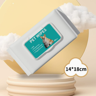 🐾  Pet Oral & Ear Hygiene Finger Wipes