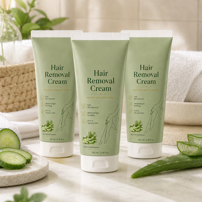 LAST DAY -BUY 1 GET 1 FREE🤩  Painless Depilatory Cream – No Razor Bumps, No Harsh Odor