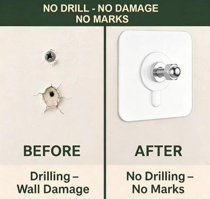 Heavy Duty Adhesive Wall Hooks