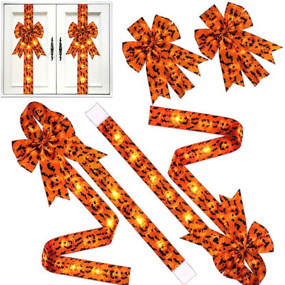 🎃 Beat the Rush! Early Bird Halloween Sale is LIVE.🎃LED Lantern Halloween Bow-2 Pack