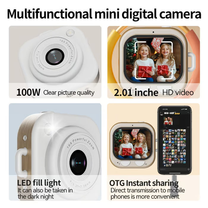 📸Mini Retro Digital Camera ✨Compact Vintage-Style Camera for Everyday Memories