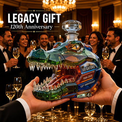 🐊 120th Anniversary Crocodile Decanter